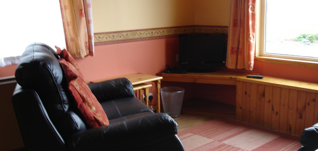 Living room - Gilbraes Chalets